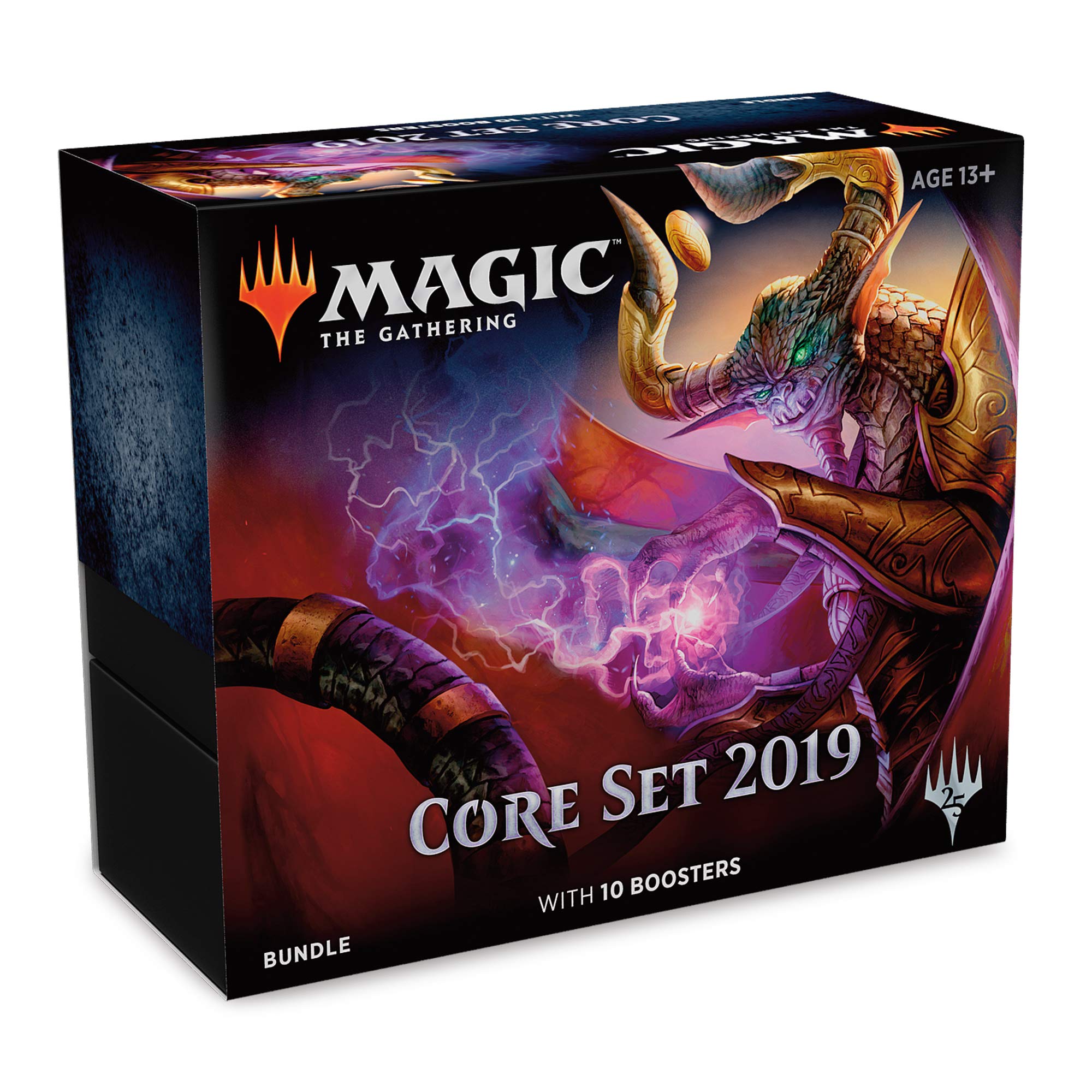 Magic: The Gathering Core Set 2019 Bundle | 10 Booster Packs | Accessories