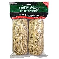 Summit Clear-Water Barley Straw Pond Treatment, 2-Pack, Treats upto 2000 Gallons, 1000 Gallons per Bale