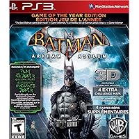 Batman: Arkham Asylum (Game of the Year Edition) - Playstation 3 (Renewed)