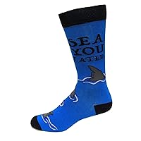 Socks Men's Fun Sports & Outdoors Crew Socks-1 Pairs-Cool & Funny Novelty Gifts