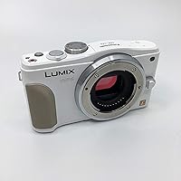 Panasonic Lumix digital SLR camera kit lens Lumix GF6 electric standard zoom lens attached white DMC-GF6X-W