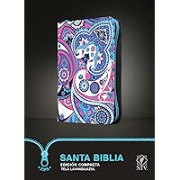 Santa Biblia NTV, Edición compacta, Tela lavanda / azul (Tela) (Spanish Edition) Santa Biblia NTV, Edición compacta, Tela lavanda / azul (Tela) (Spanish Edition) Paperback