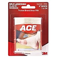 ACE 207461 Self-Adhesive Bandage, 3-Inch x 50-Inch