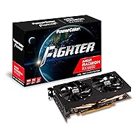 PowerColor Fighter AMD Radeon RX 6600 Graphics Card with 8GB GDDR6 Memory