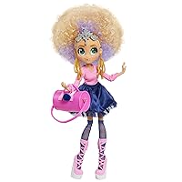 Hairdorables Hairmazing Bella Fashion Doll, Blonde and Purple Curly Hair, Pink Outfit, Ballerina Dancer, Kids Toys for Ages 3 Up by Just Play