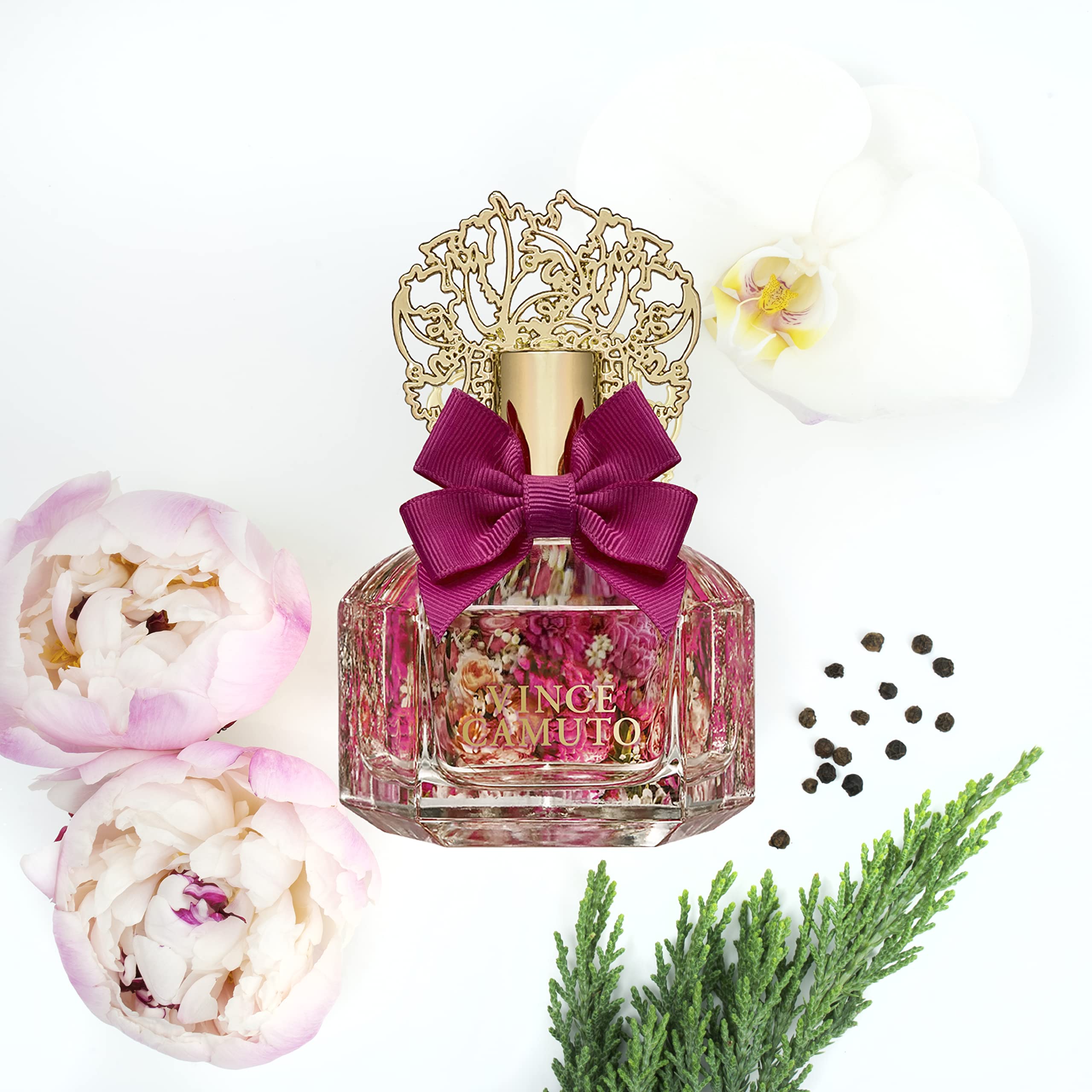 Vince Camuto Floreale Eau de Parfum Spray Perfume for Women- Bergamont, Orchid & Vanilla