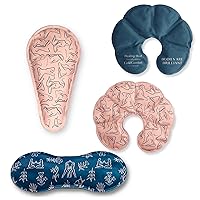 Nyssa Complete Postpartum Ice/Heat Therapy Set, All 3 Reusable Ice/Heat Packs for Breast, Between Legs & Uterus, FSA/HSA Eligible
