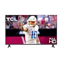 TCL 40-Inch Class S3 1080p LED Smart TV with Roku TV (40S350R, 2023 Model), Compatible with Alexa, Google Assistant, and Apple HomeKit Compatibility, Streaming FHD Television,Black