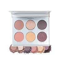 PÜR Beauty On Point Eyeshadow Palette, Matte, Shimmer & Metallic Shades, Skincare-Infused Formula