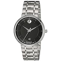 Movado Men's 0606914 Analog Display Swiss Automatic Silver Watch