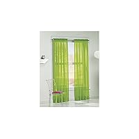 Empire Home Fashion Elegance (2) Panels Sheer Window Curtains Drapes Set 84