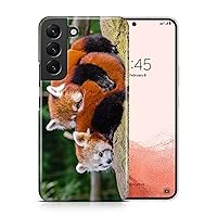 Cute RED Panda Animal Racoon #14 Phone CASE Cover for Samsung Galaxy S22+ 5G Plus