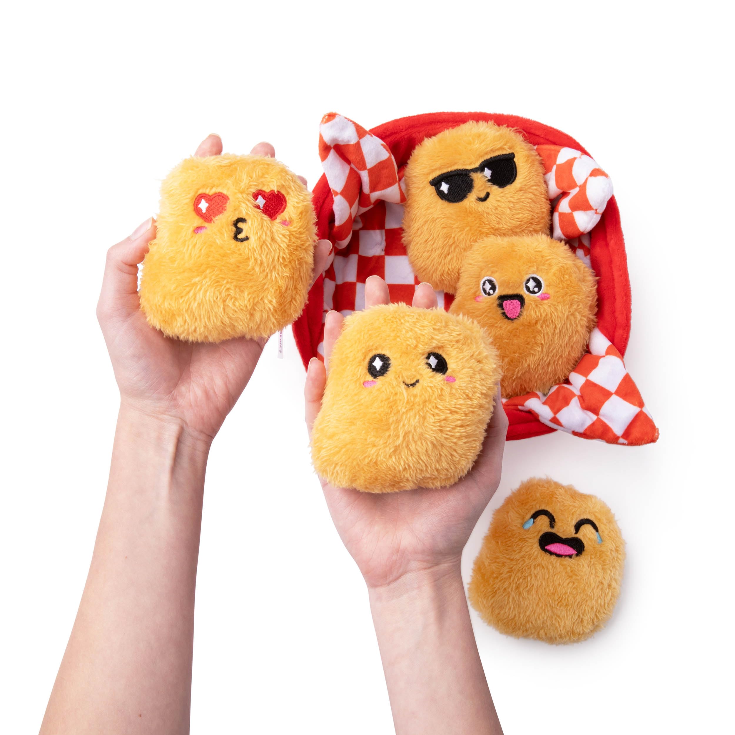 WHAT DO YOU MEME? Emotional Support Nuggets - Plush Nuggets Stuffed Animal by Emotional Support Plushies Medium