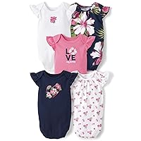 The Children's Place baby girls Tropical Bodysuit