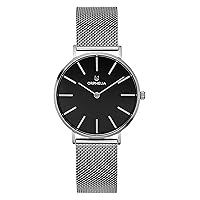 ORPHELIA Leisure Men's Analogue Watch with Mesh Stainless Steel Bracelet