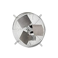 TPI Corporation CE-18-D Direct Drive Exhaust Fan, Guard Mounted, Single Phase, 18
