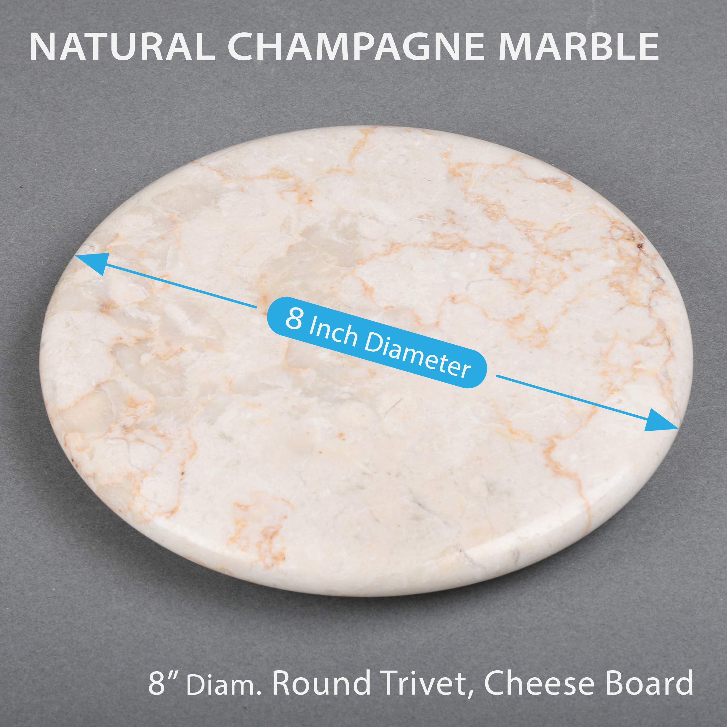 Creative Home Genuine Champagne Marble 8