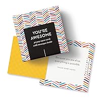 ThoughtFulls Pop-Open Cards — You’re Awesome — 30 Pop-Open Cards, Each with a Different Inspiring Message Inside