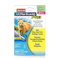 Hartz UltraGuard Pro Topical Flea & Tick Prevention for Cats and Kittens - 3 Monthly Treatments