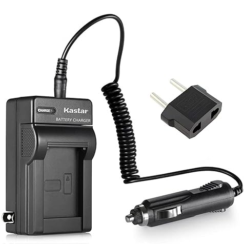 NP-40 Battery Charger for Cas Exilim Pro EX-P505 EX-P600 EX-P700, Exilim Zoom EX-Z100 EX-Z1000 EX-Z1080 EX-Z1200 EX-Z200 EX-Z30 EX-Z300 EX-Z40 EX-Z400 EX-Z450 EX-Z50 EX-Z500 EX-Z55 EX-Z57