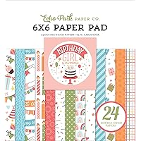 Echo Park Paper Company Birthday Girl 6x6 Paper Pad