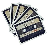 Mix IT UP! Cassette Mixtape Playing Cards Retro Deck Game Night for The Music Lover Mix Tape - Great Gift!