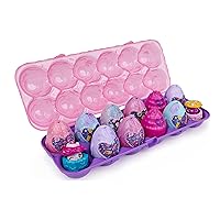 Hatchimals CollEGGtibles, Cosmic Candy Limited Edition Secret Snacks 12-Pack Egg Carton, Easter Gifts, Kids Toys for Girls Ages 5 and up