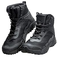 Men's Waterproof Hiking Boots Lightweight Work Boots Military Tactical Boots Durable Combat Boots