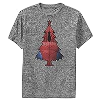 Marvel Classic Spider-Man Spiderman Tree Boys Short Sleeve Tee Shirt