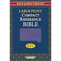 KJV Large Print Compact Reference Bible (Flexisoft, Lavender, Red Letter) KJV Large Print Compact Reference Bible (Flexisoft, Lavender, Red Letter) Imitation Leather Hardcover Paperback
