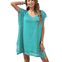 Hollow Out Swimsuit Coverup for Women, Womens Bathing Suit Beach Cover Up Swimwear Dress Gifts