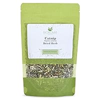 Pure and Natural Biokoma Catnip Dried Herb 50g (1.76oz) in Resealable Moisture Proof Pouch