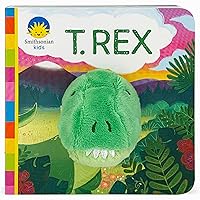 I Am a T.rex Finger Puppet Board Book from Smithsonain Kids: For Little Dinosaur Lovers Ages 1 - 3 (Finger Puppet Book Smithsonian Kids)