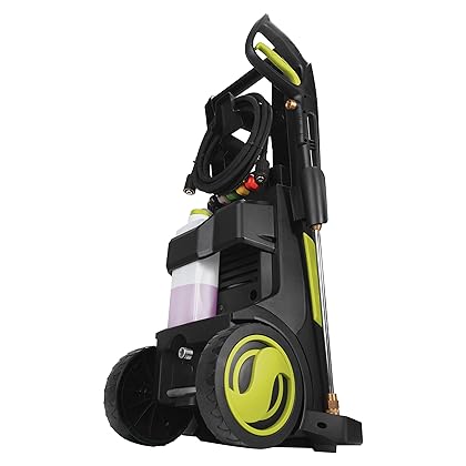 Sun Joe SPX3500 Brushless Induction Electric Pressure Washer, w/Brass Hose Connector
