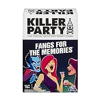 Spin Master Killer Party - Fangs for The Memories, The Social Mystery Party Game for Ages 16 and Up