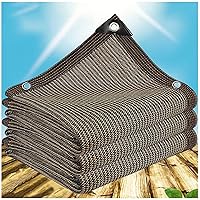 Sun Shade Sail Rectangle, Sunblock Shade Cloth Polyester 90% UV Block Shade Cover Sunscreen Awning for Patio Party Backyard Lawn Garden Outdoor Activities,8x10m