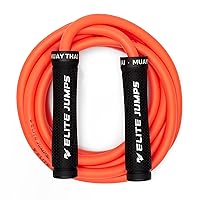 Muay Thai 3.0 Weighted Jump Rope for Men & Women - Professionally Designed for High-Intensity Training | Muay Thai Jump Rope, MMA & Fitness Jump Rope - Full Body Workout Weighted Rope