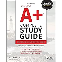 CompTIA A+ Complete Study Guide: Core 1 Exam 220-1101 and Core 2 Exam 220-1102 (Sybex Study Guide) CompTIA A+ Complete Study Guide: Core 1 Exam 220-1101 and Core 2 Exam 220-1102 (Sybex Study Guide) Paperback Kindle