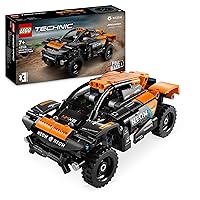 LEGO Technic NEOM McLaren Extreme E Race Car Set, Toy Car with Pull-Back Motor for Children, Buildable Wind-Up Car, Technology Gift for Boys and Girls Aged 7+ 42166