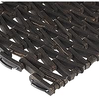Durable Corporation-108H3648 Durite Recycled Tire-Link Outdoor Entrance Mat, Herringbone Weave, 36