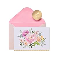 Papyrus Blank Cards with Envelopes, Floral (14-Count)