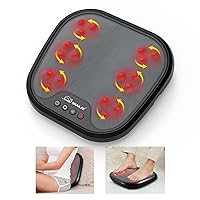 Foot Massager with Heat, Snalax Shlatsu Electic Foot Masager Machine for Plantar fascits, Foot Warmer Massager for Neuropathy Paln and Circulatlon, Glits for Eldery, Men/Women
