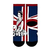 ooohyeah Men's Novelty Funny Political-Theme Crew Socks, Fun Crazy Dress Socks Gifts, Fits Men's Shoe Size 8-13