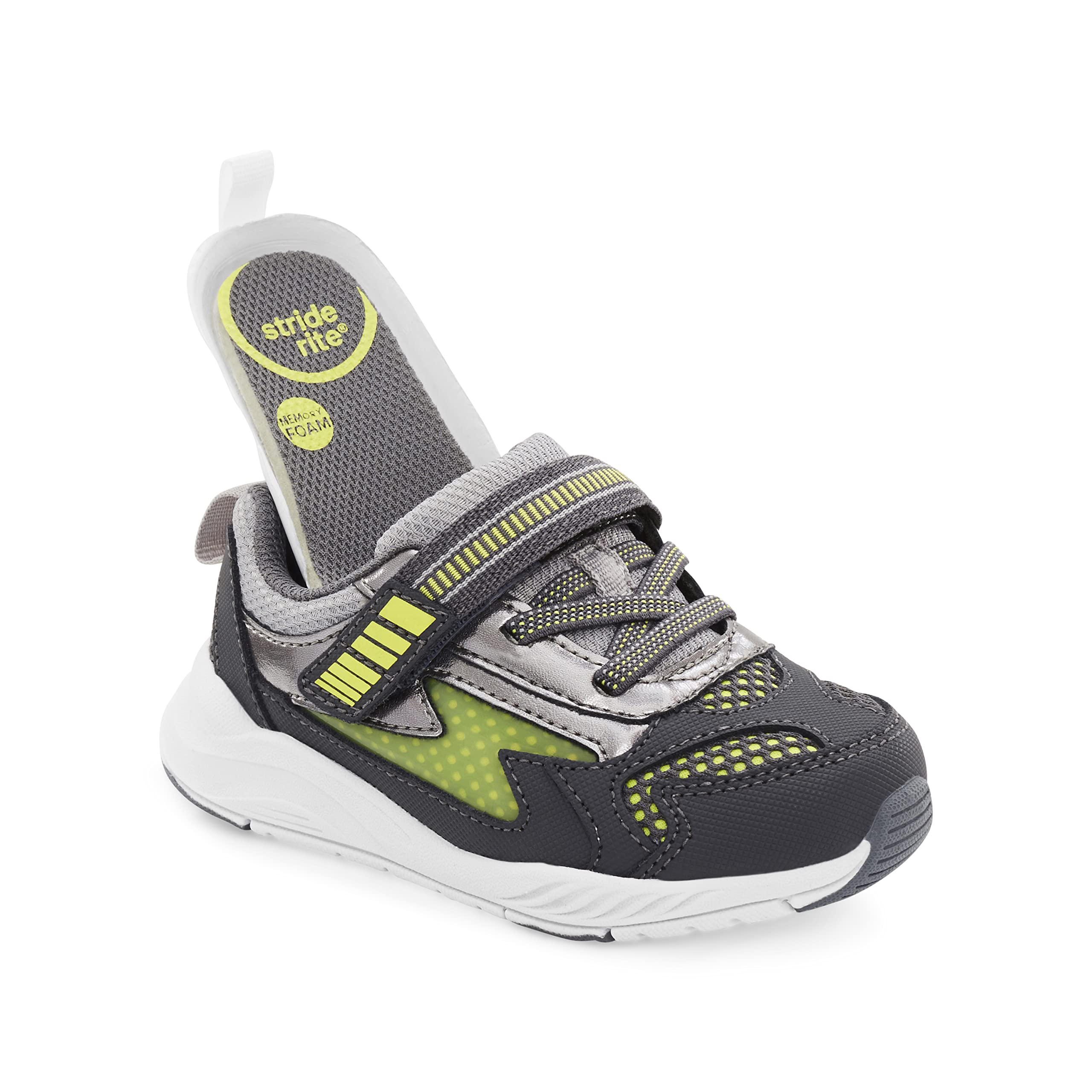 Stride Rite Unisex-Child Lighted Cosmic-Adapt Sneaker