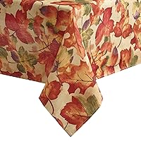 Elrene Home Fashions Harvest-Festival Fall Printed Tablecloth, 60