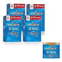 Enfamil Enspire Infant Formula with Immune-Supporting Lactoferrin, Brain Building DHA, Our Closest Formula to Breast Milk, 1 Reusable Tub & 4 Refill Boxes, 140.5 Oz