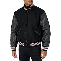 Holloway Varsity Wool with Leather Sleeves Jacket From Sportswear