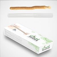 Pack of 12 Miswak Stick Teeth Whitening Kit – Muslim Natural Flavored Herbal Toothbrush Miswak Sticks Vacuum Sealed with Holder for Healthy Gums, Teeth & Fresher Breath || Pack of 12