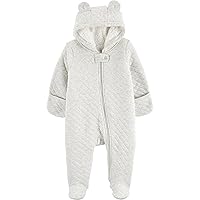 Simple Joys by Carter's Baby Girls' Footed Jumpsuit Pram