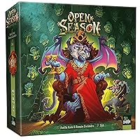 Sit Down Games: Open Season - Strategy Board Game, Card Collection & Chaining, Play As A Monster, Fantasy, Fast Play, Ages 10+, 2-4 Players, 30+ Min